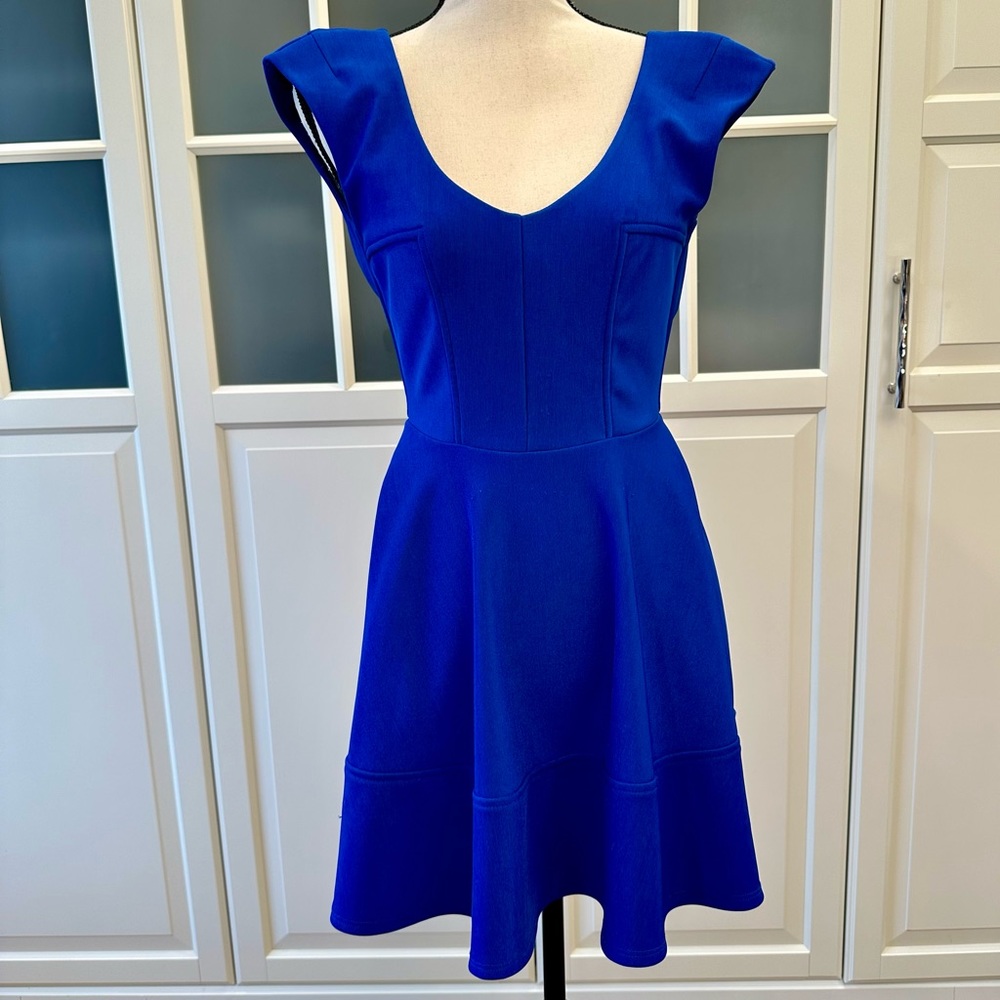 Guess fit and flare mini dress